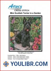 Mini Scottish Terrier in a Garden - MAGAZINES - HANDMADE